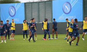 napoli allenamento report 19 novembre